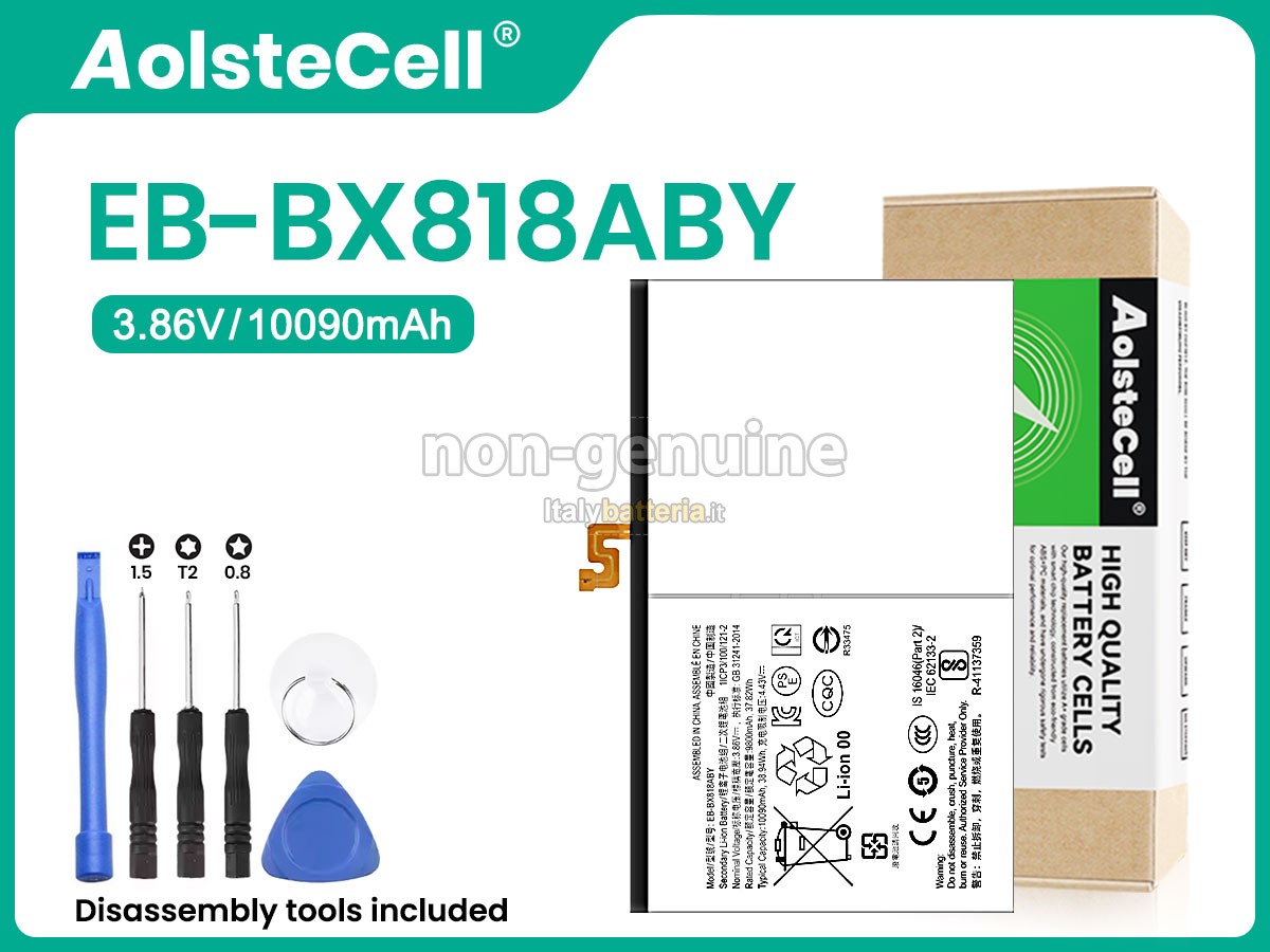 Batteria per Samsung EB-BX818ABY