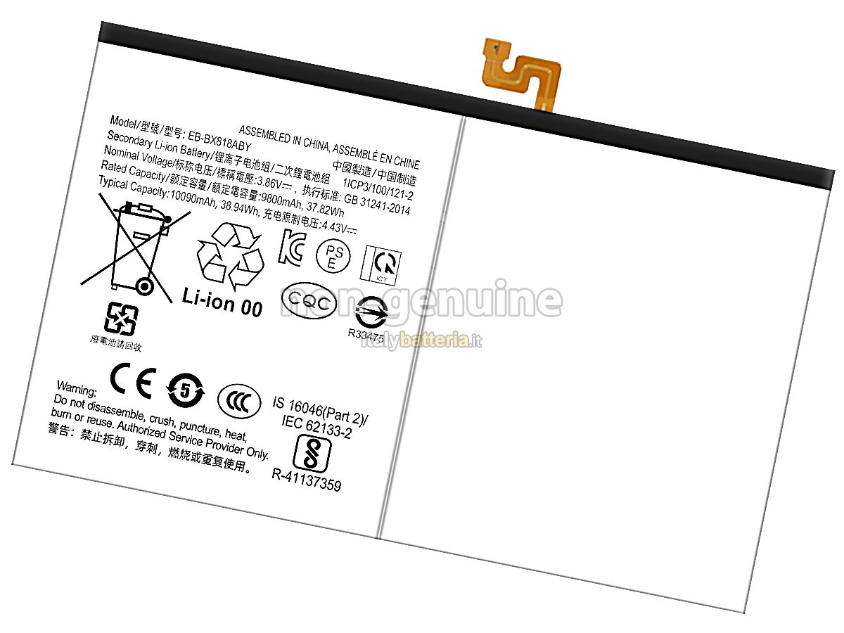 Batteria per Samsung EB-BX818ABY