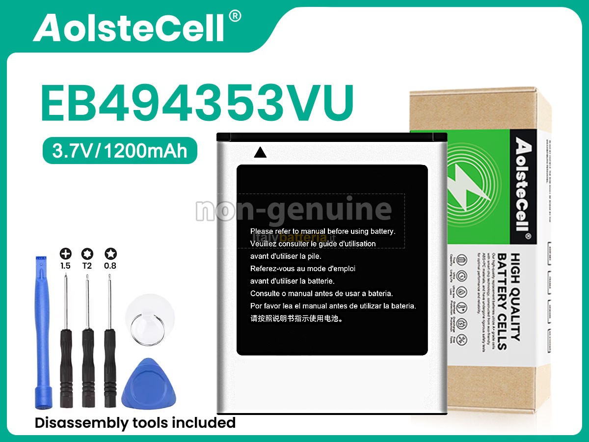 Batteria per Samsung S5330 WAVE533