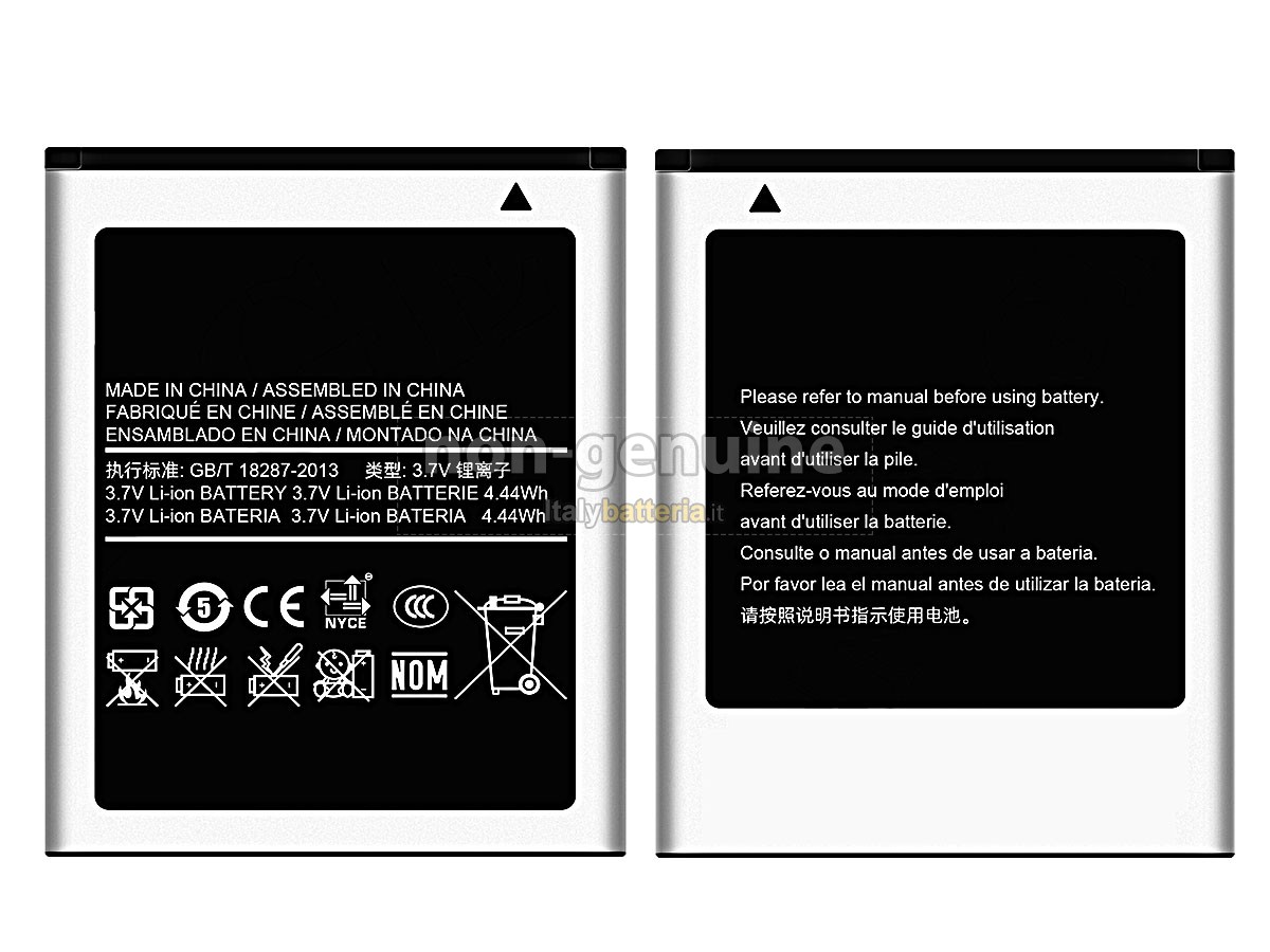 Batteria per Samsung S5330 WAVE533
