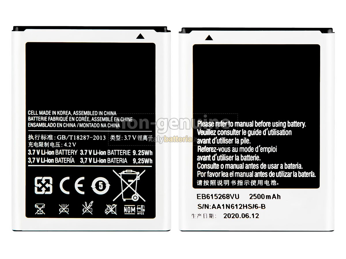 Batteria per Samsung NOTE N7000
