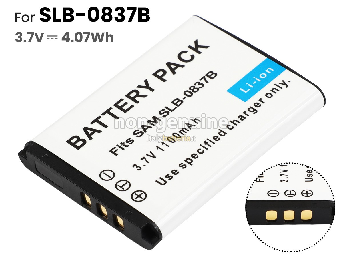 Batteria per portatile Samsung SLB-0837B