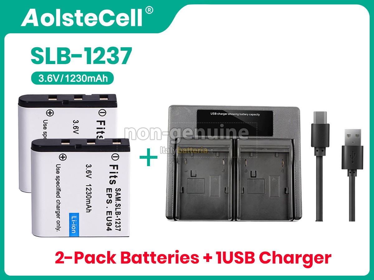 Batteria Samsung SLB-1237