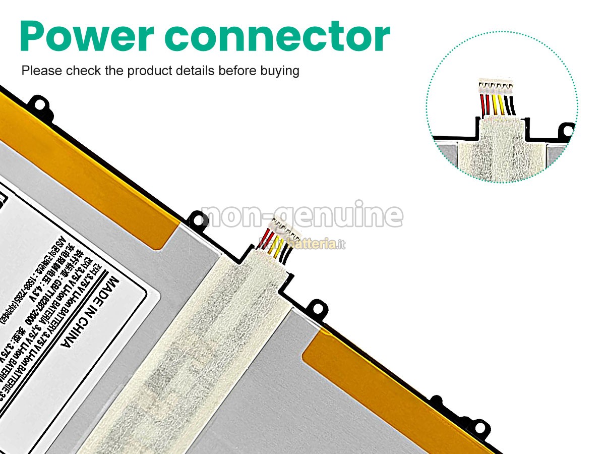 Batteria Samsung GOOGLE NEXUS 10