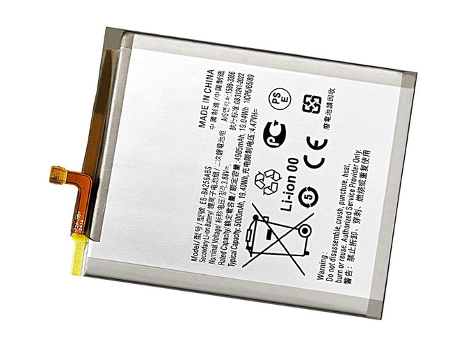 Samsung A55 batteria