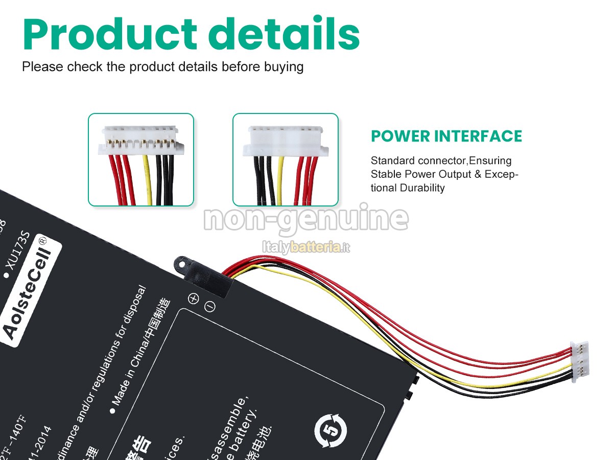 Batteria per Sgin 4270138-2S1P