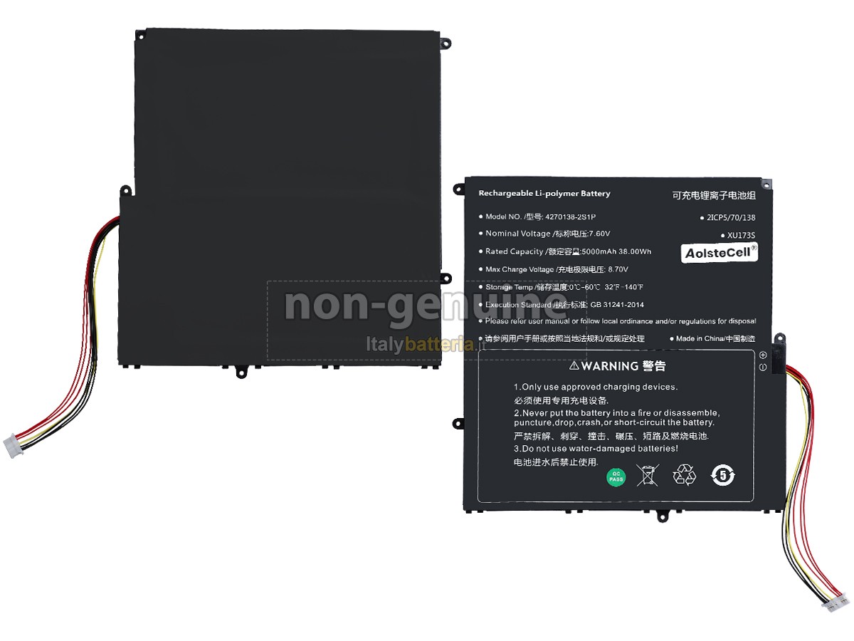 Batteria per Sgin 4270138-2S1P