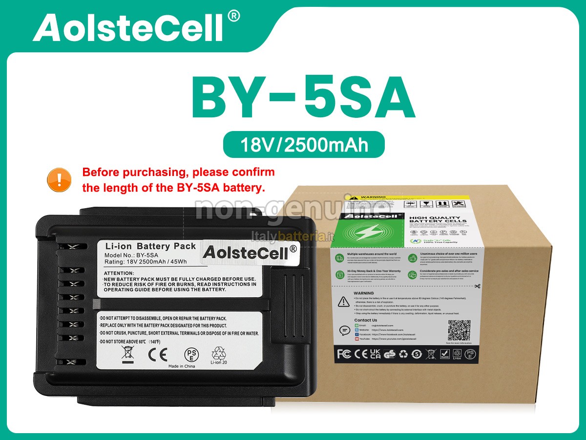 Batteria per Sharp EC-AR2SX