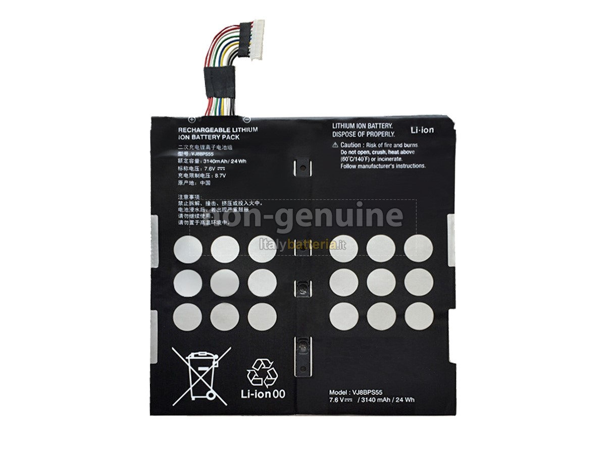 Batteria per portatile Sony VJ8BPS55