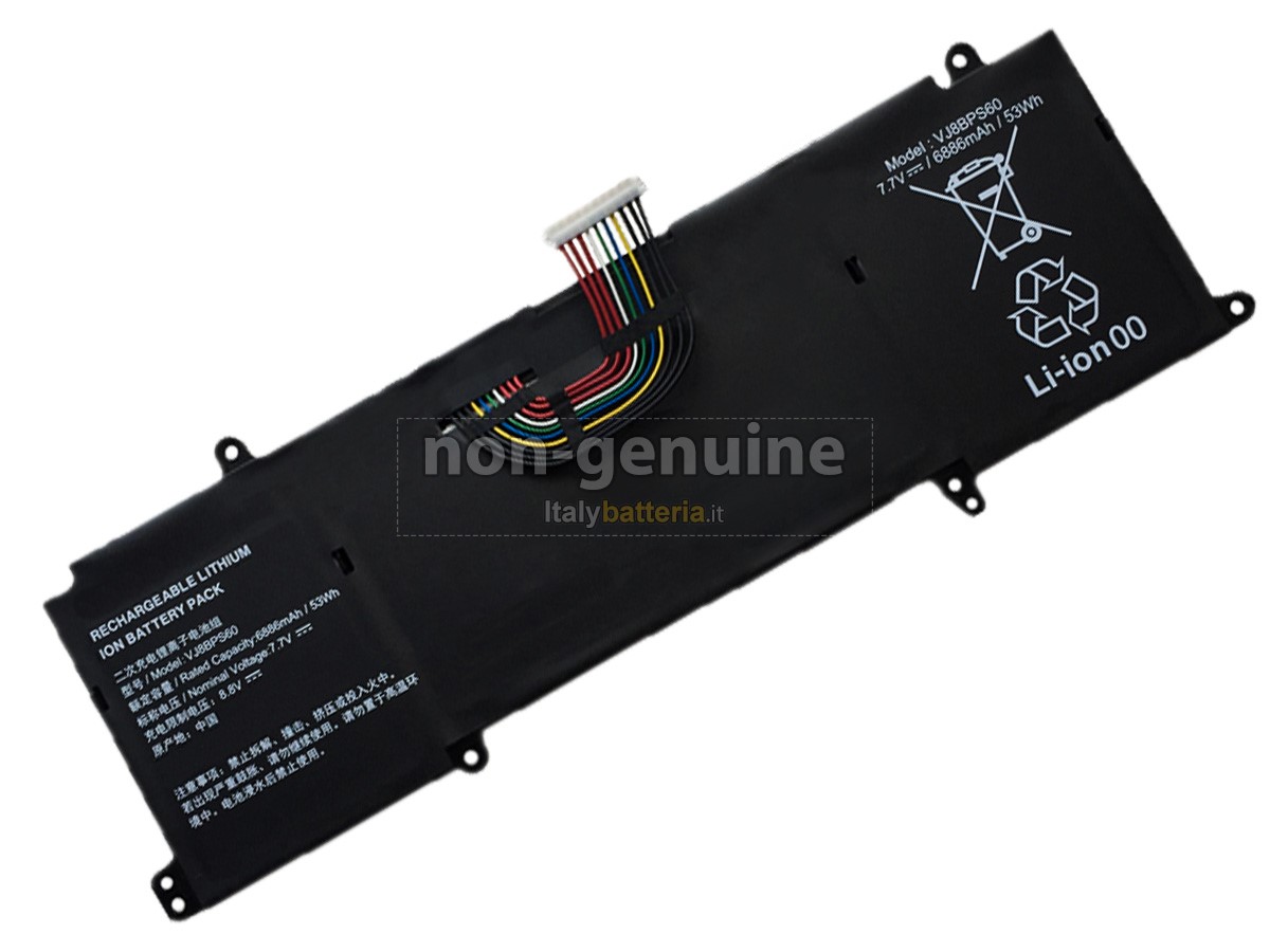 Batteria per portatile Sony VJ8BPS60