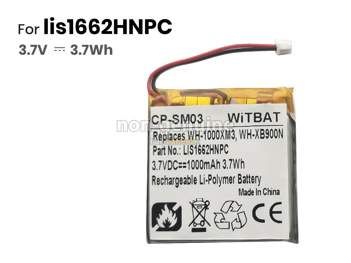 Batteria per portatile Sony WH-CH710N