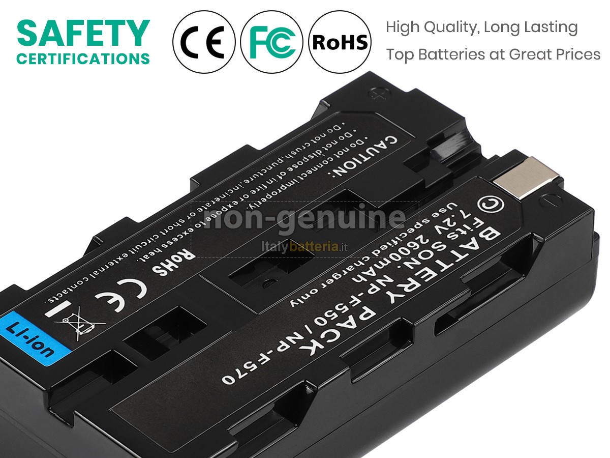Batteria per Sony NP-F530