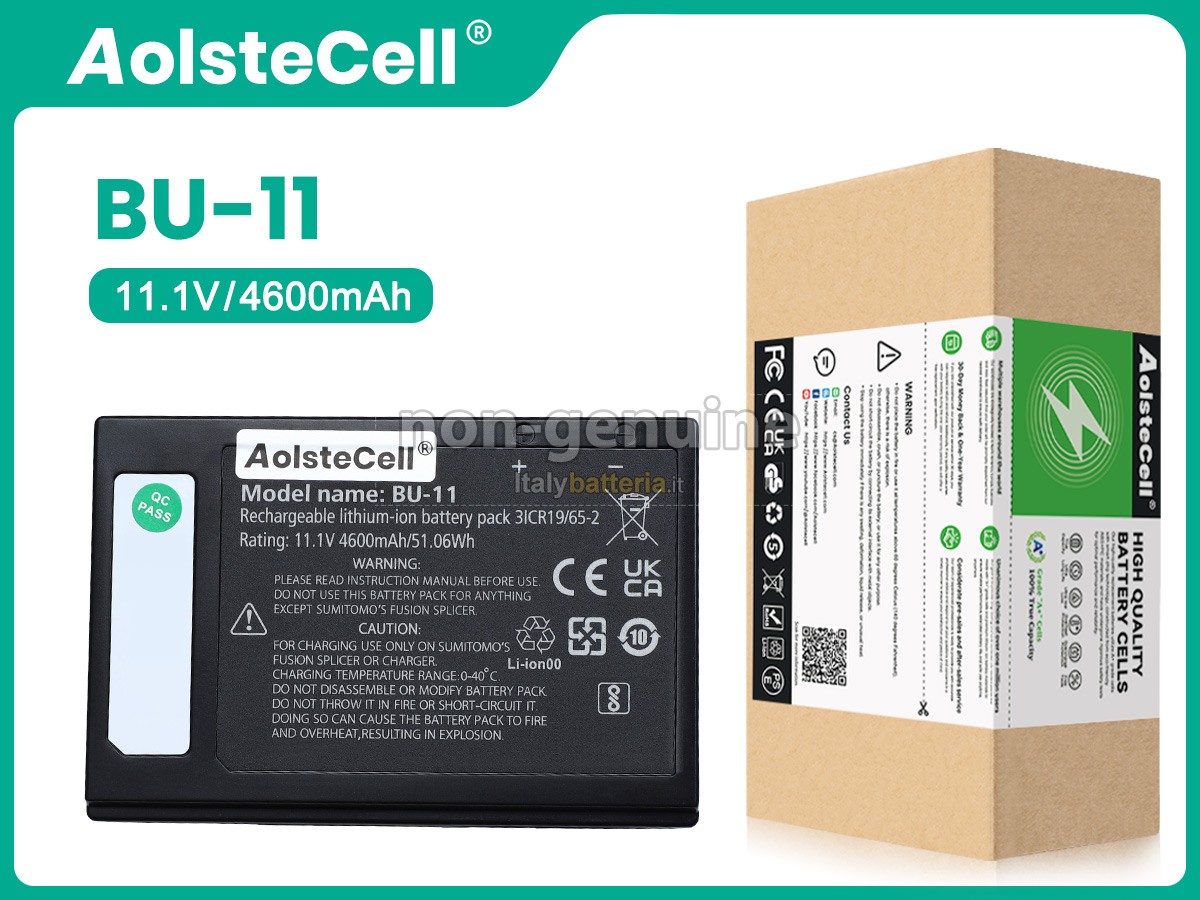 Batteria per Sumitomo BU-11