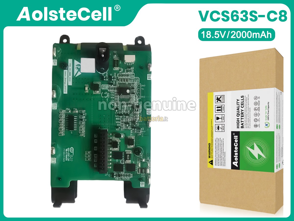 Batteria per SUPOR VCS63S-C8