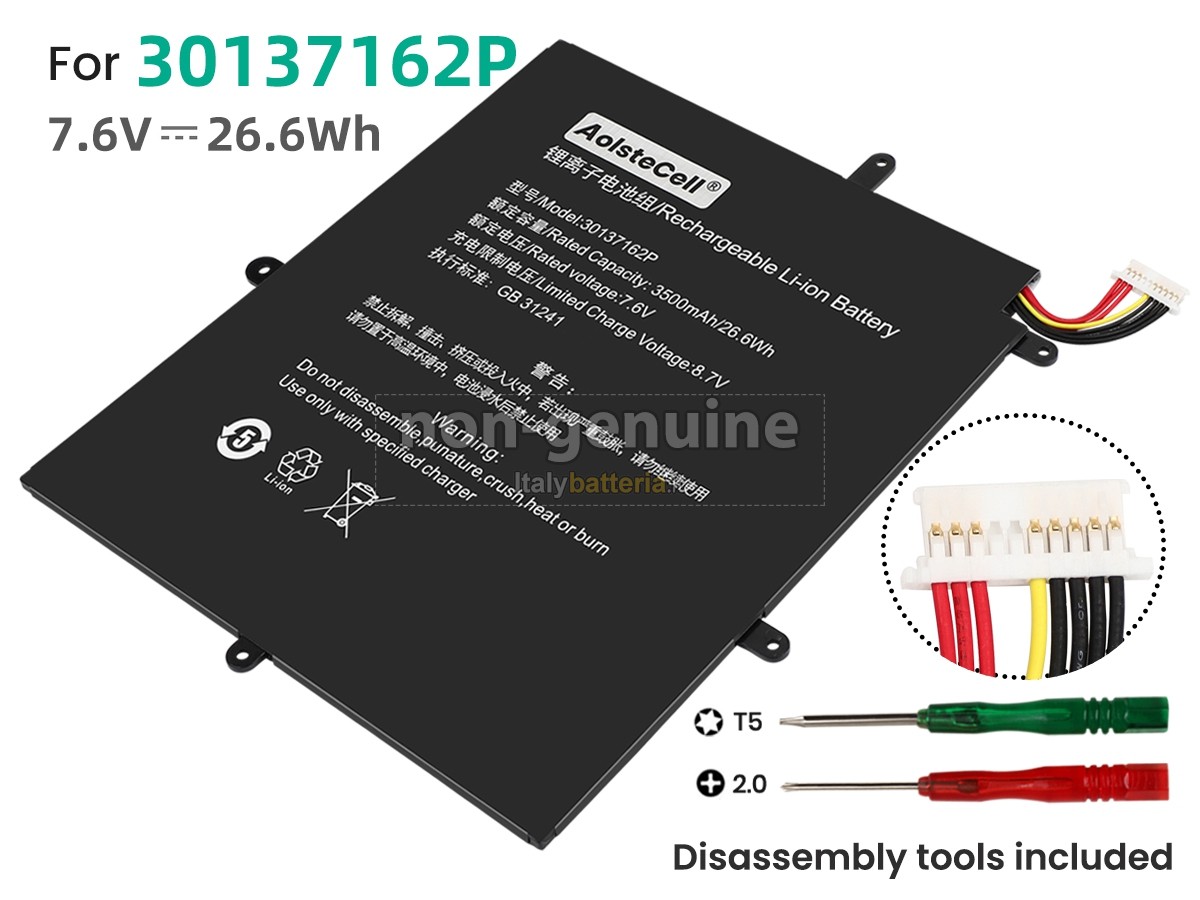 Batteria per Teclast 30137162P