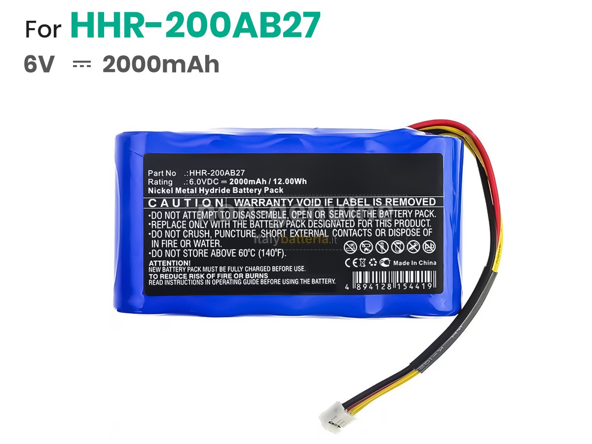 Batteria per Testo HHR-200AB27