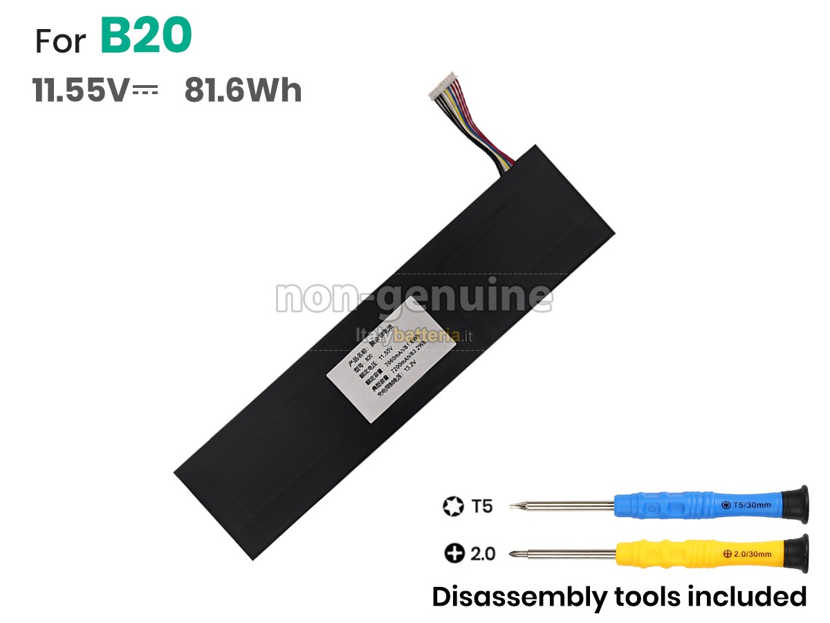 Batteria per TongfangPC B20
