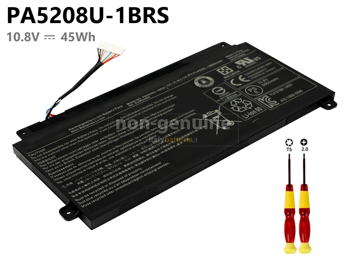 Batteria per portatile Toshiba Satellite E45W-C4200D