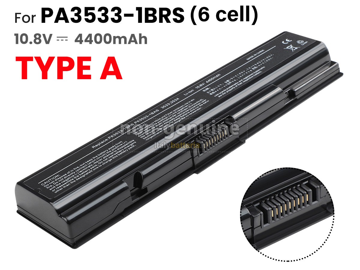 Batteria per Toshiba Satellite A200-244
