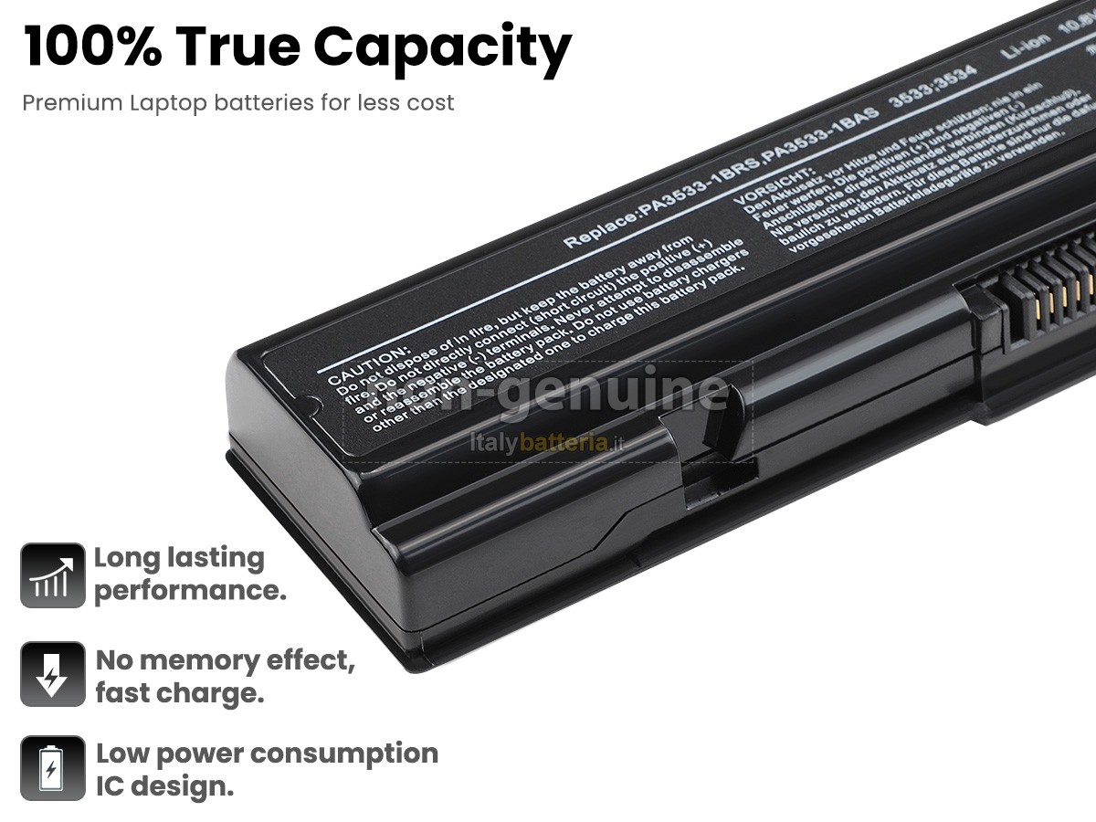 Batteria per Toshiba Satellite A200-244