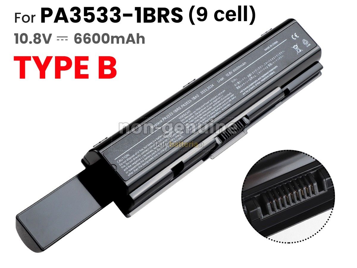 Batteria per Toshiba Satellite A200-244