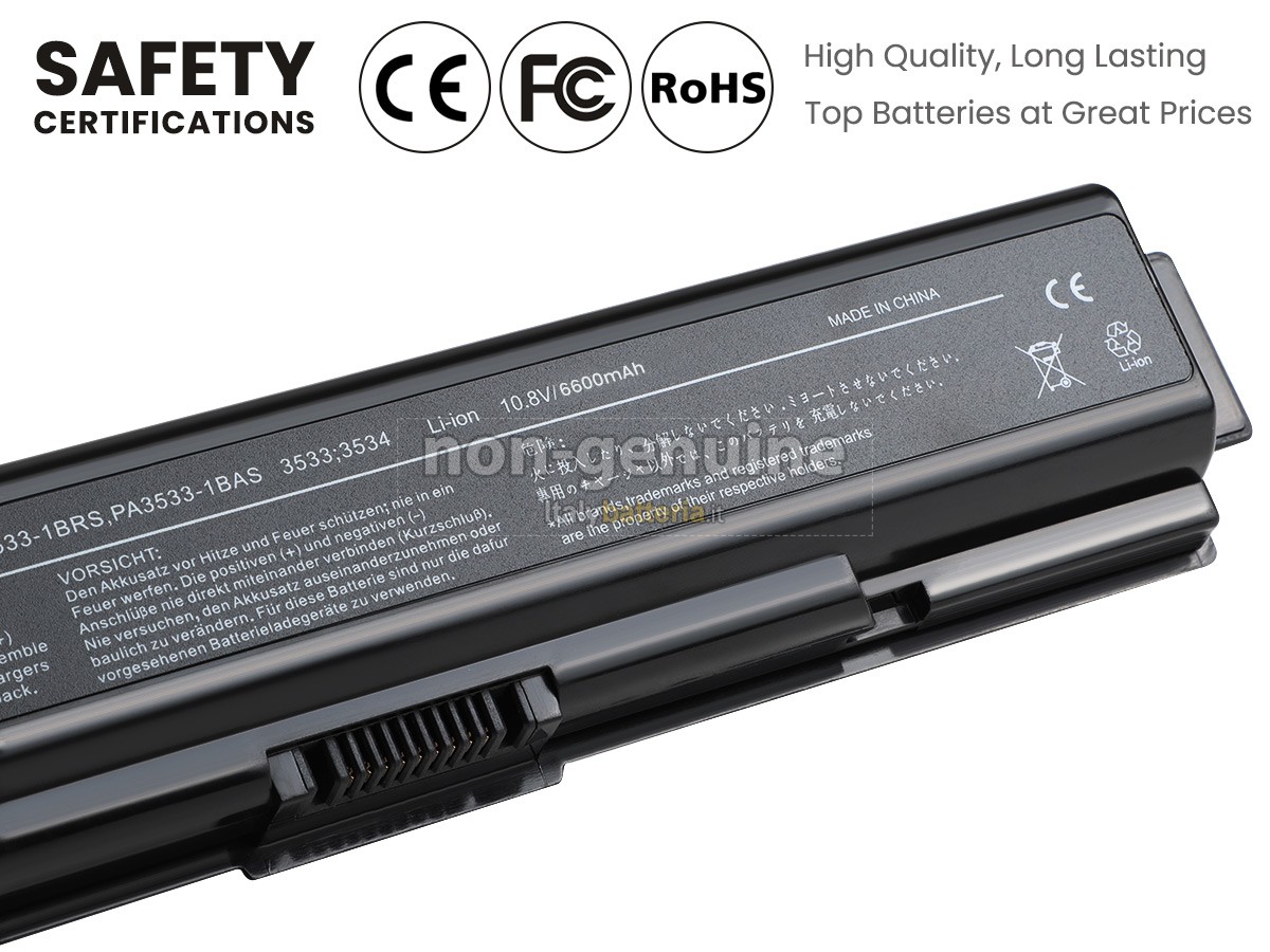 Batteria per Toshiba Satellite A200-244