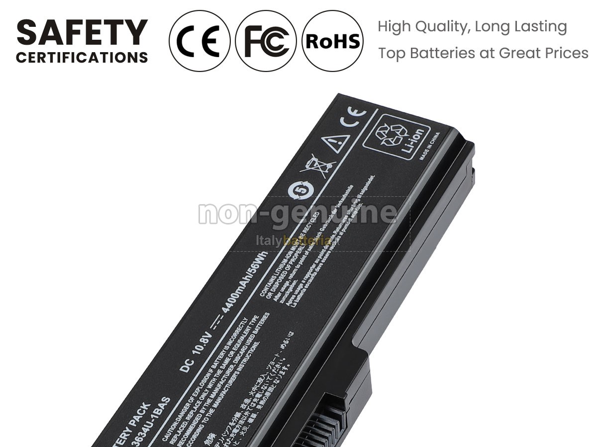 Batteria per portatile Toshiba Satellite U500-1F0