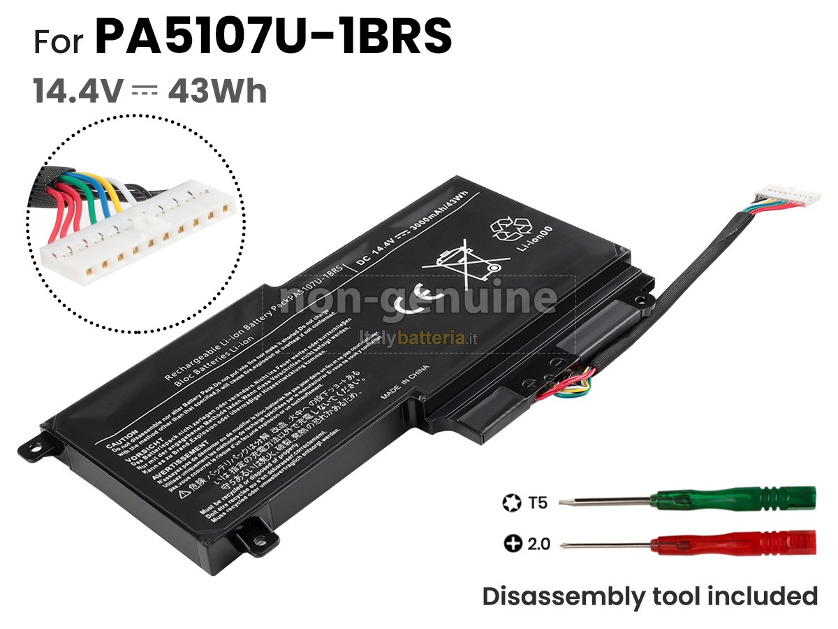 Batteria per portatile Toshiba Satellite P55-A53