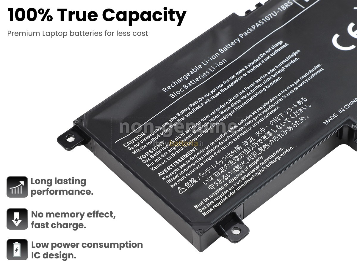 Batteria per portatile Toshiba Satellite P55-A53
