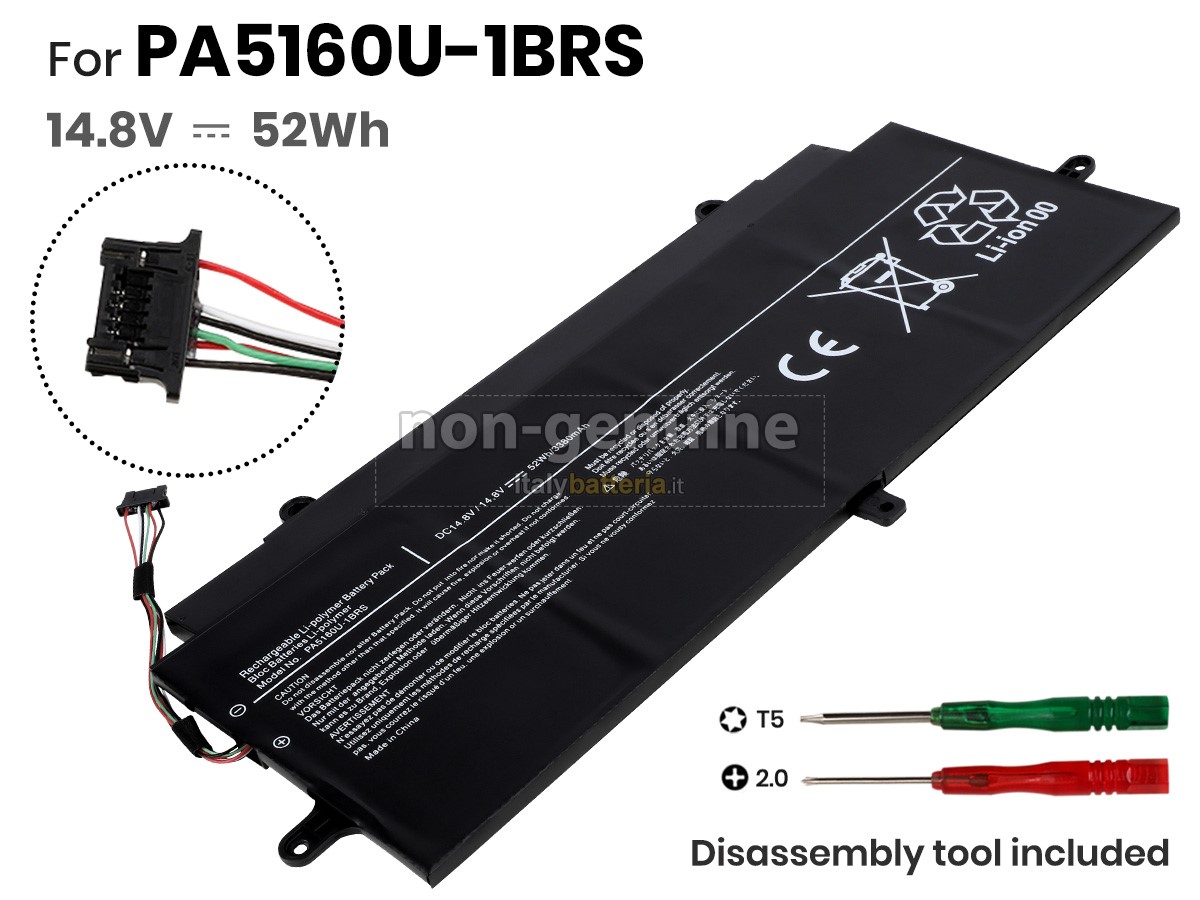 Batteria per portatile Toshiba KIRA-10D