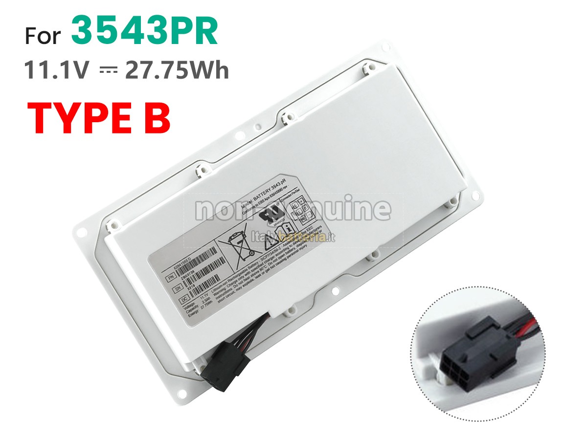 Batteria per Trixell 3543PR