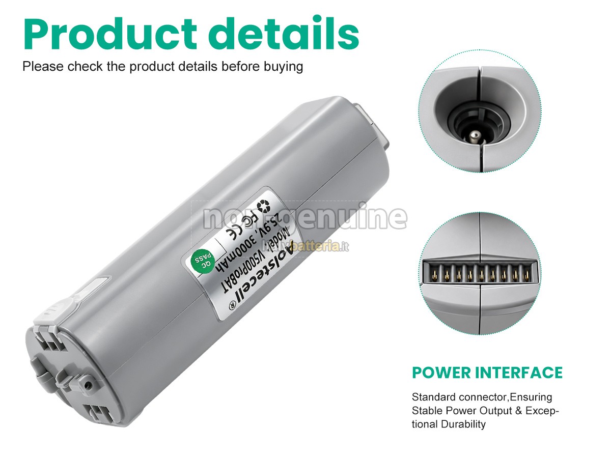 Batteria UWANT V500PROBAT