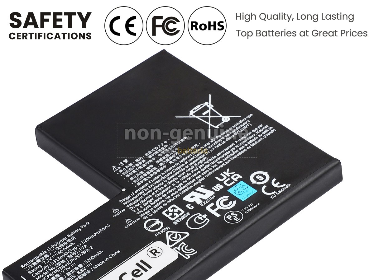 Batteria per Valve AHA42227034