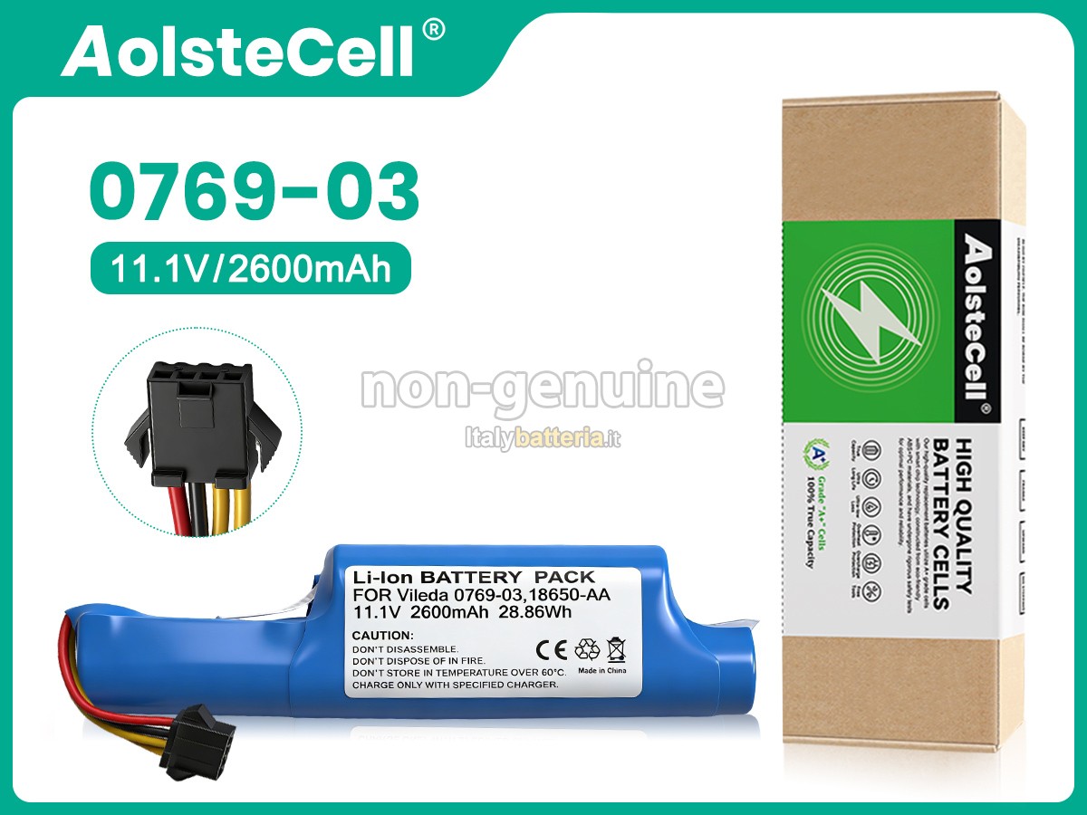 Batteria per Vileda VR ONE