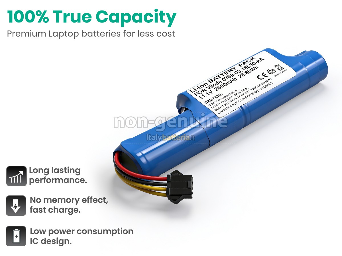 Batteria per Vileda VR ONE