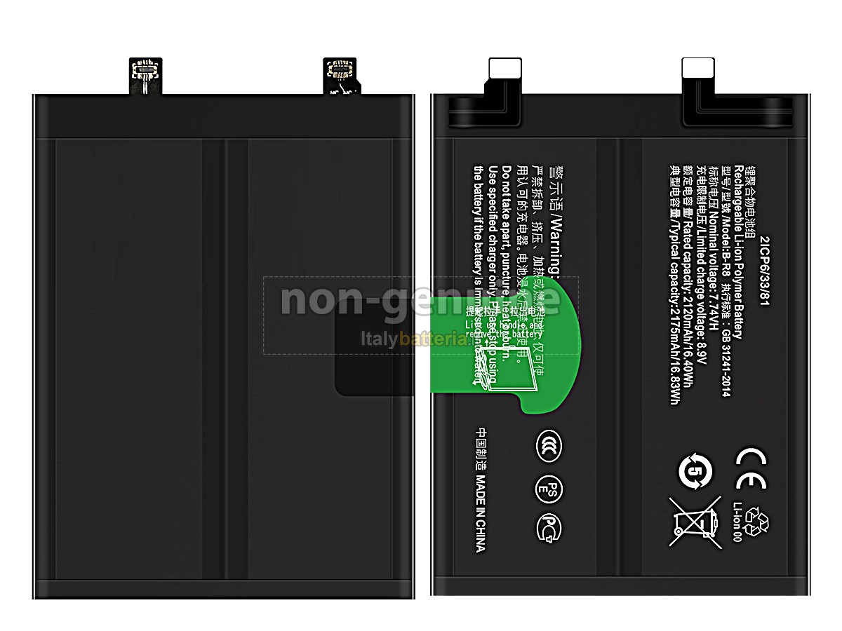 Batteria Vivo IQOO 8