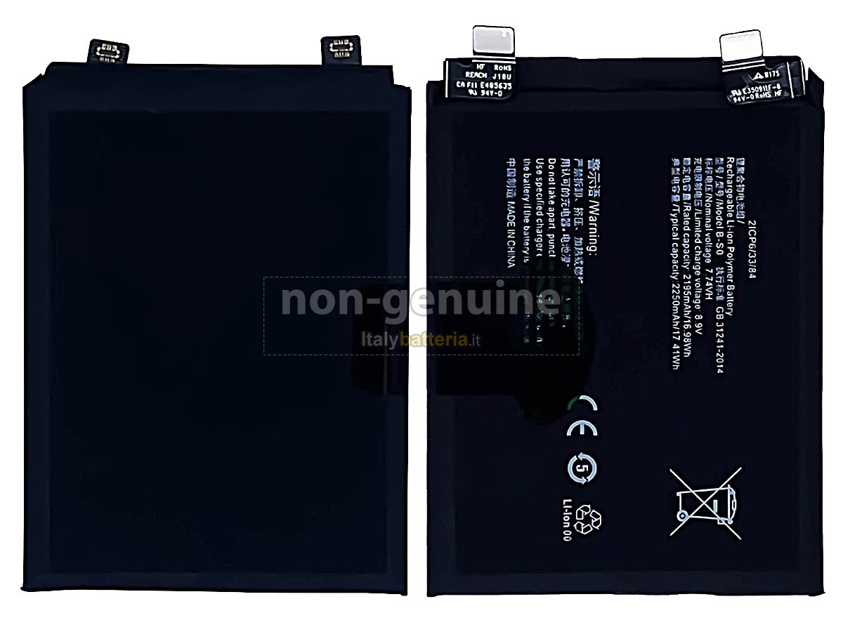 Batteria Vivo IQOO 8 PRO