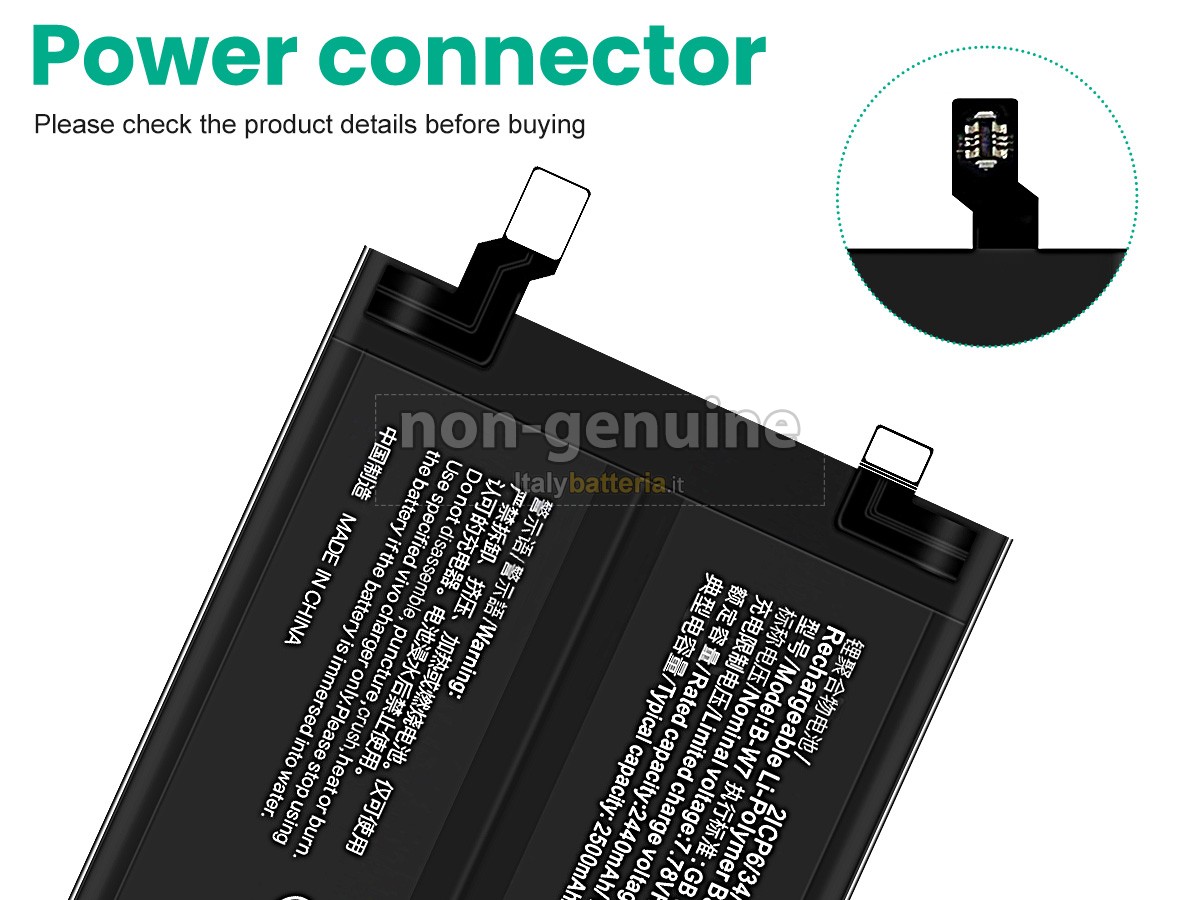 Batteria per Vivo B-W7