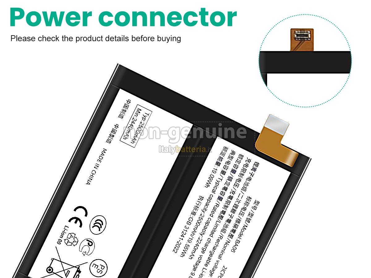 Batteria Vivo X100