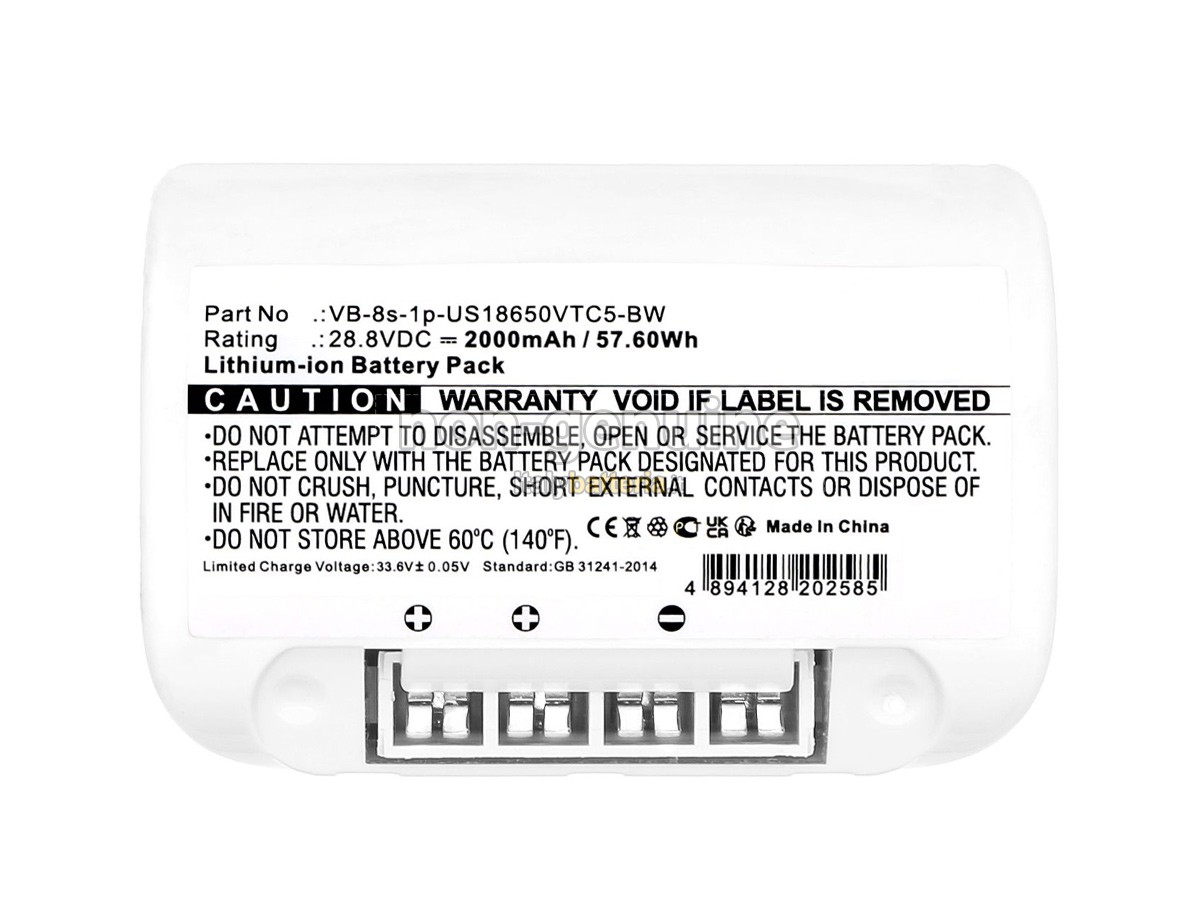Batteria per Vorwerk Kobold 48245