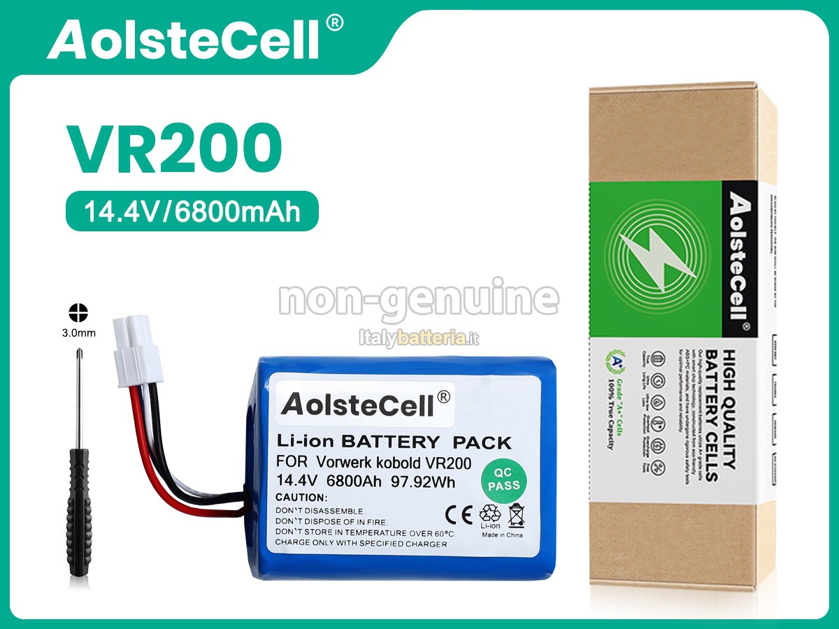 Batteria per Vorwerk Kobold VR200