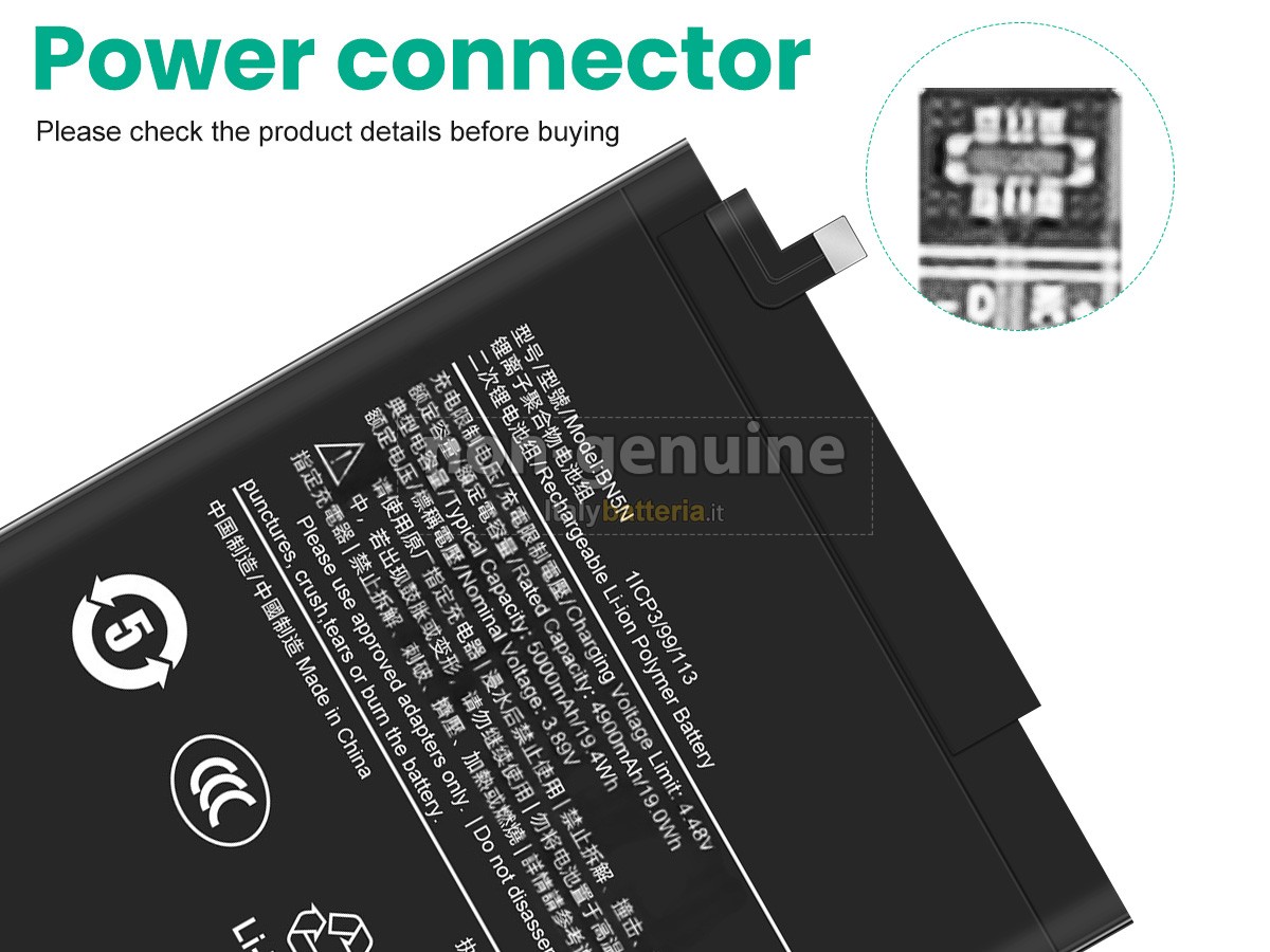 Batteria XiaoMi BN5N