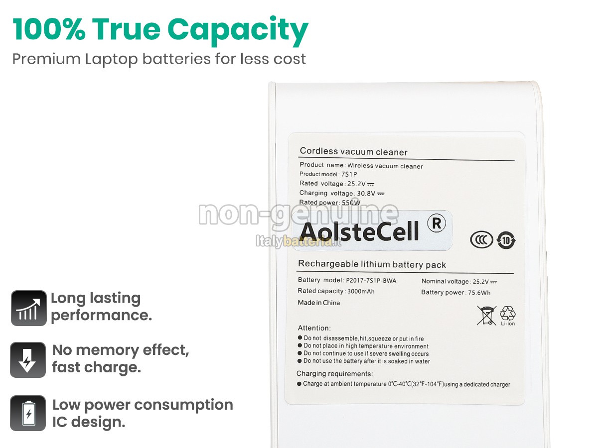 Batteria per XiaoMi MIJIA K10