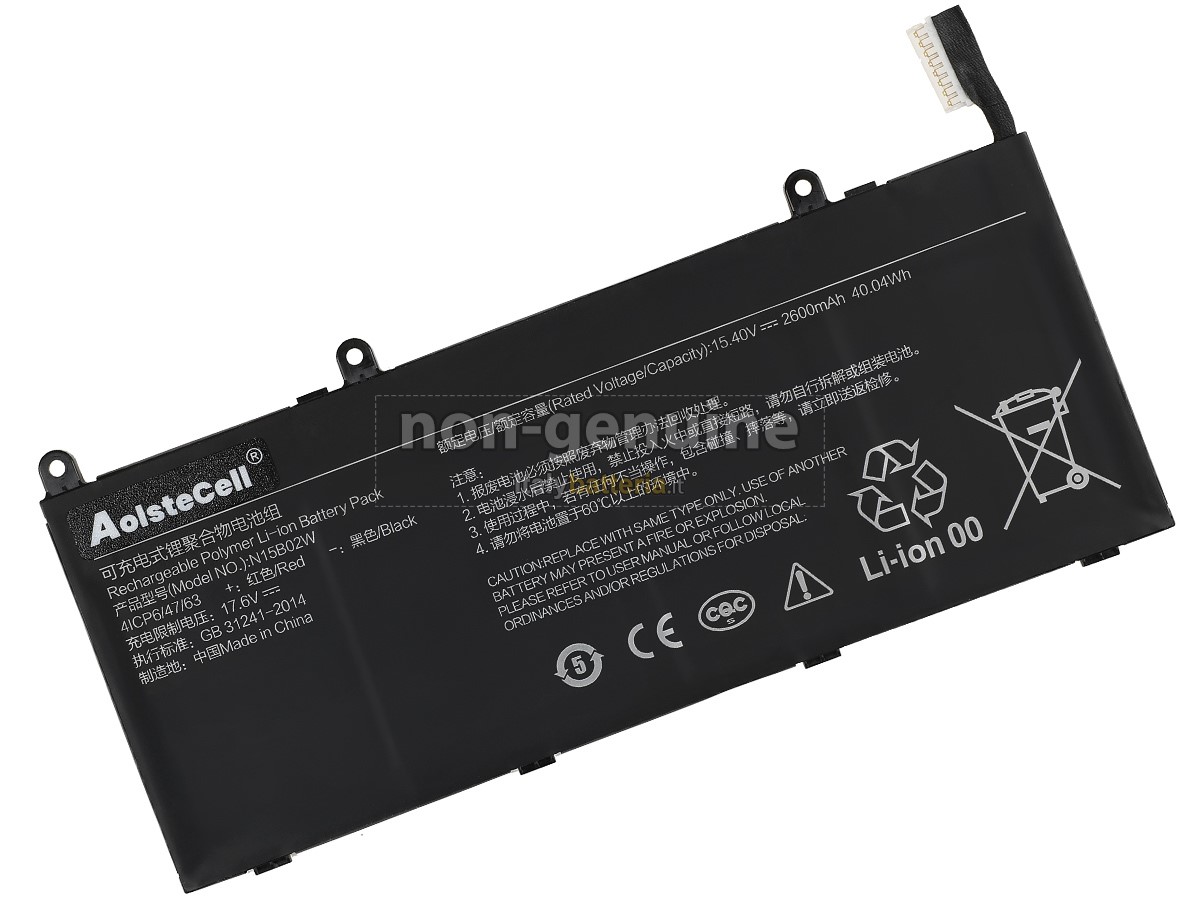 Batteria per portatile XiaoMi MI RUBY 2019