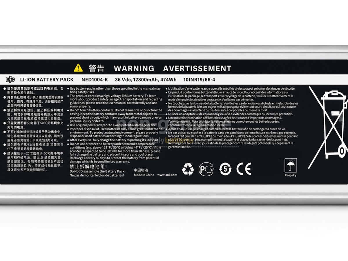 Batteria XiaoMi DDHBC02NEB