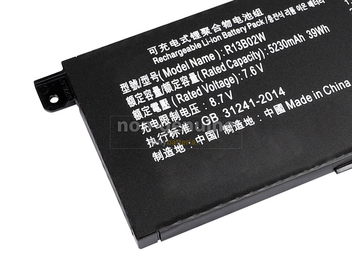 Batteria per portatile XiaoMi MI AIR 13.3