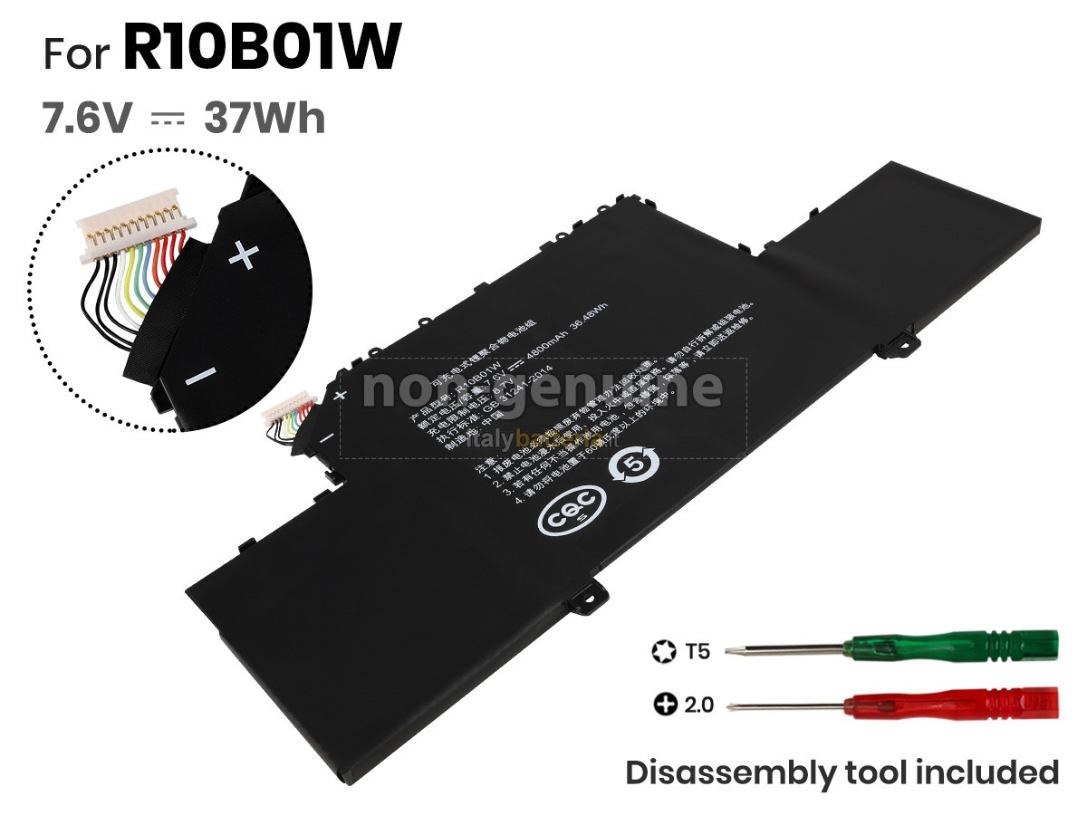 Batteria per portatile XiaoMi R10B01W