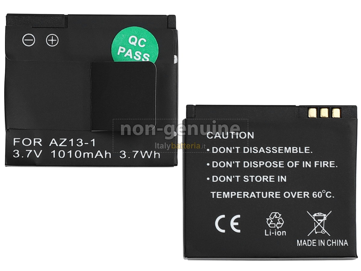 Batteria per Xiaomi YI AZ13-1