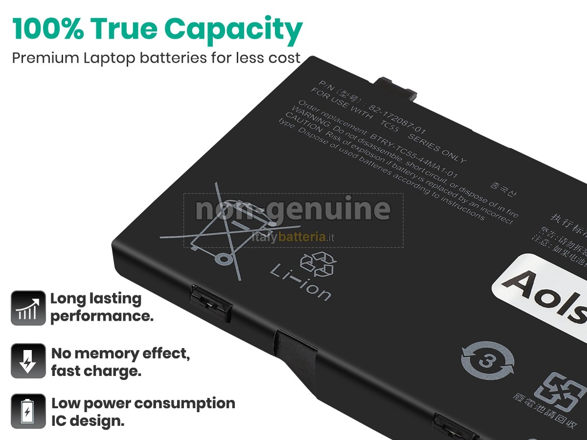 Batteria per Zebra MC36A0