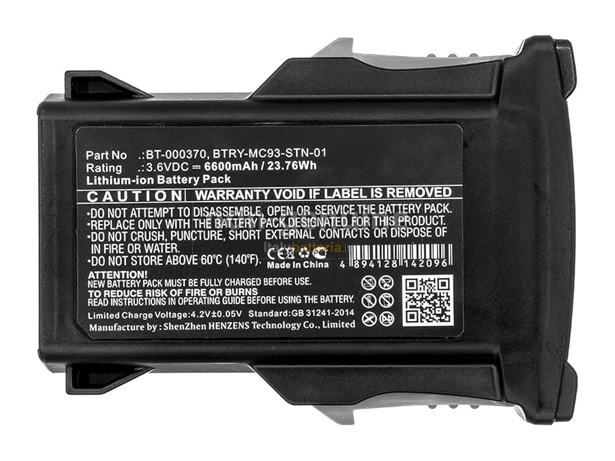 Batteria per Zebra BTRY-MC93-FRZ-01